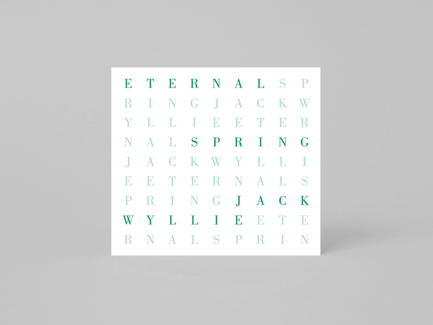 Jack Wyllie - Eternal Spring